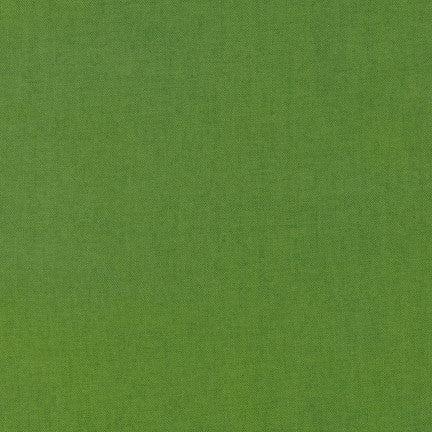 Kona Grass Green, Solid Fabric, Robert Kaufman, [variant_title] - Mad About Patchwork