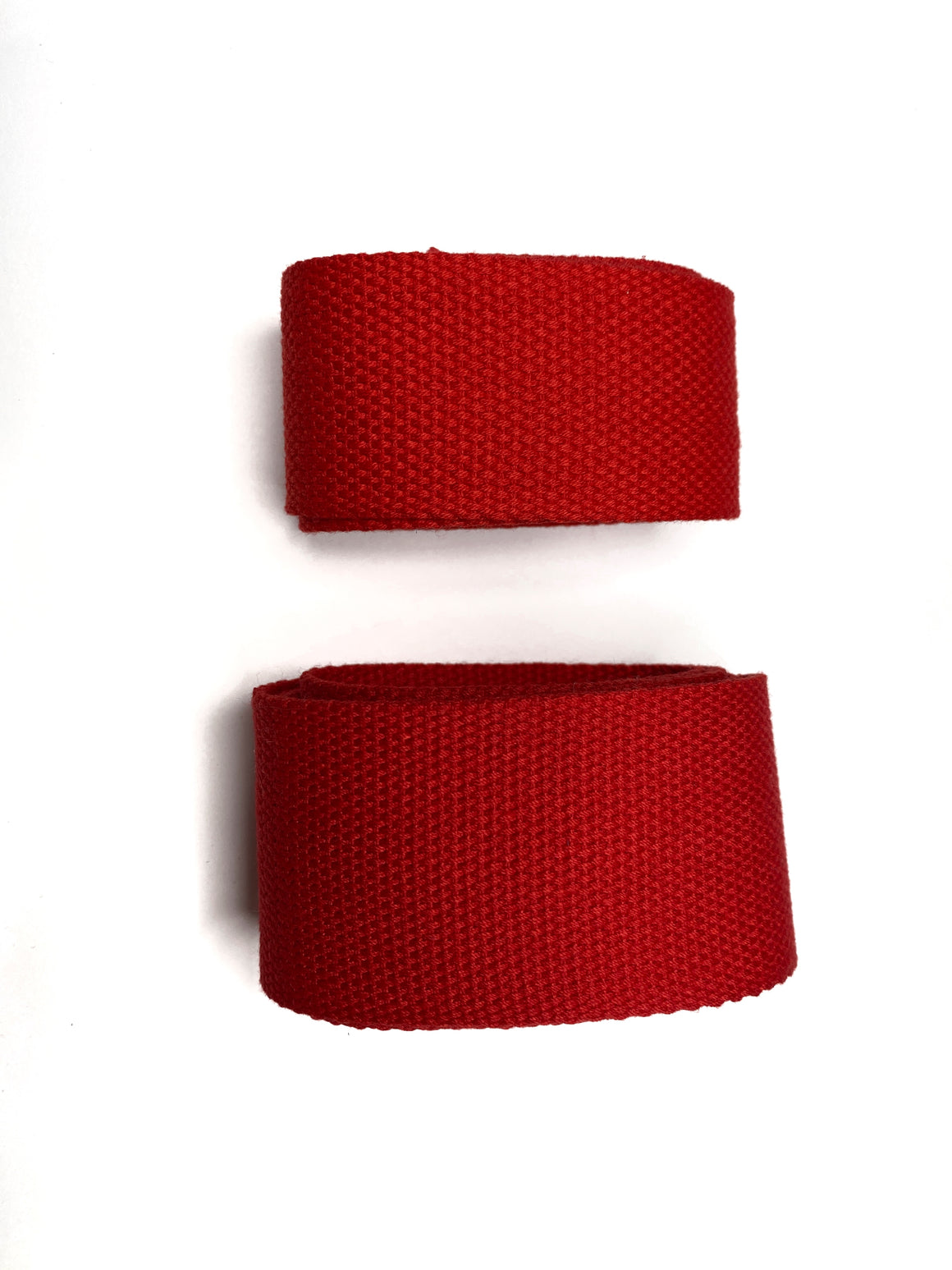 Poppy Red - 100% Cotton Strap / Webbing