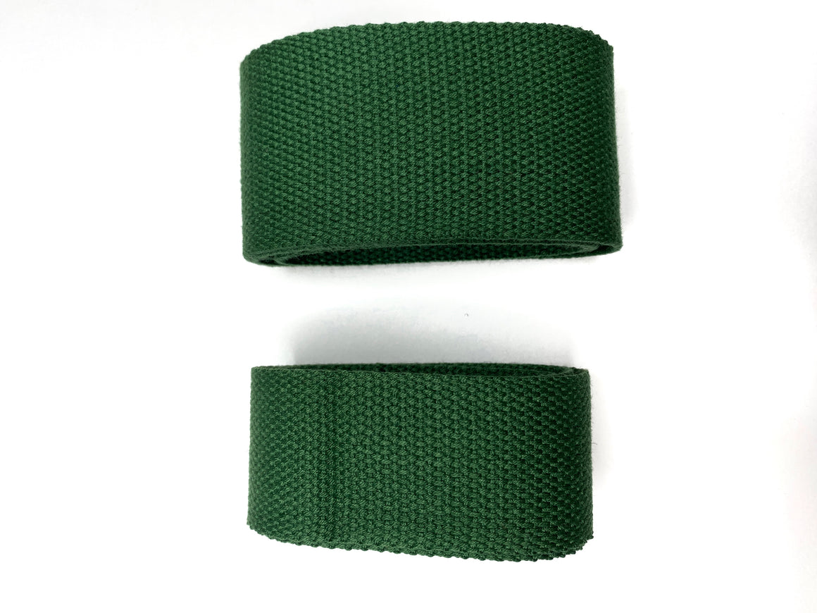 Hunter Green - 100% Cotton Strap / Webbing