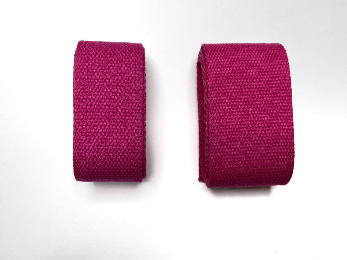 Fuschia - 100% Cotton Strap / Webbing