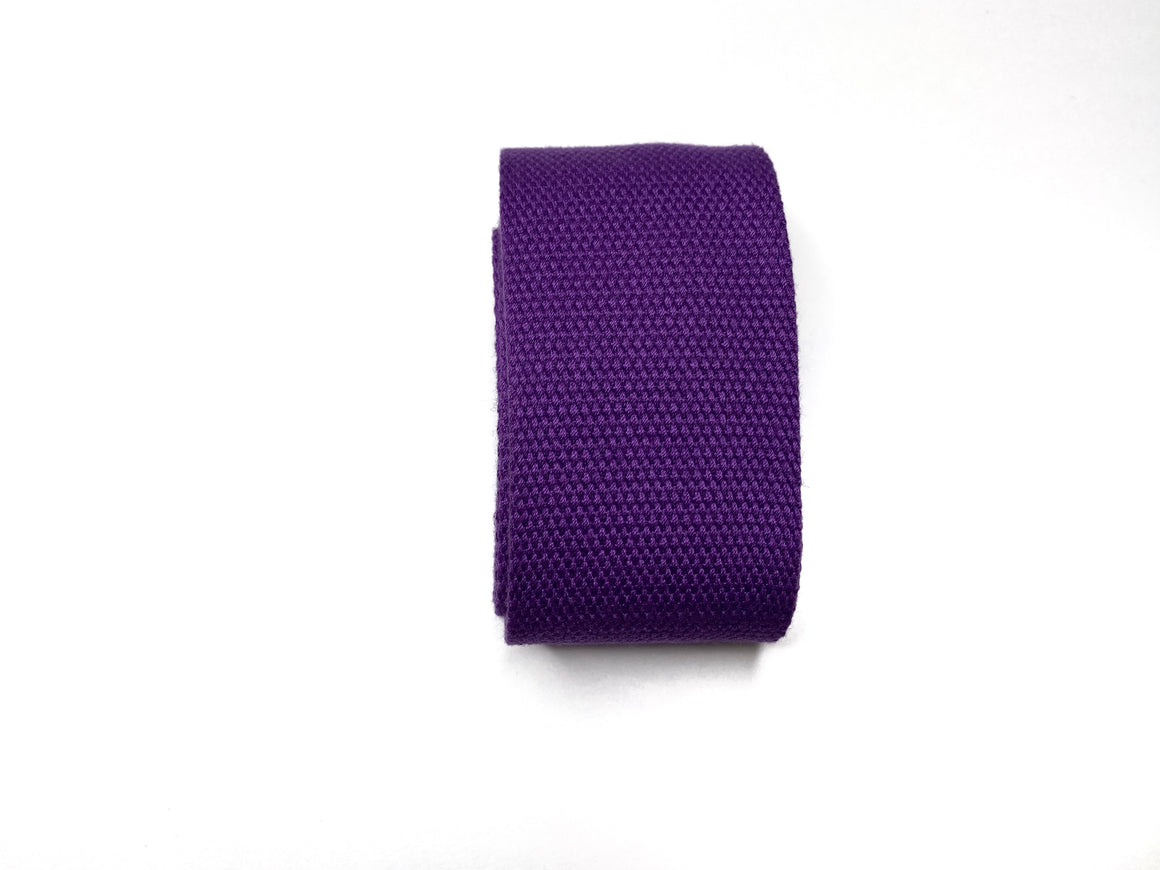 Regal Purple - 100% Cotton Strap / Webbing