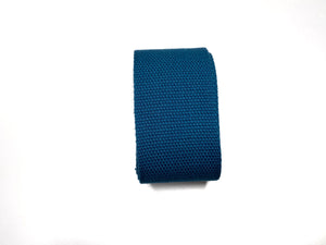 Deep Teal - 100% Cotton Strap / Webbing