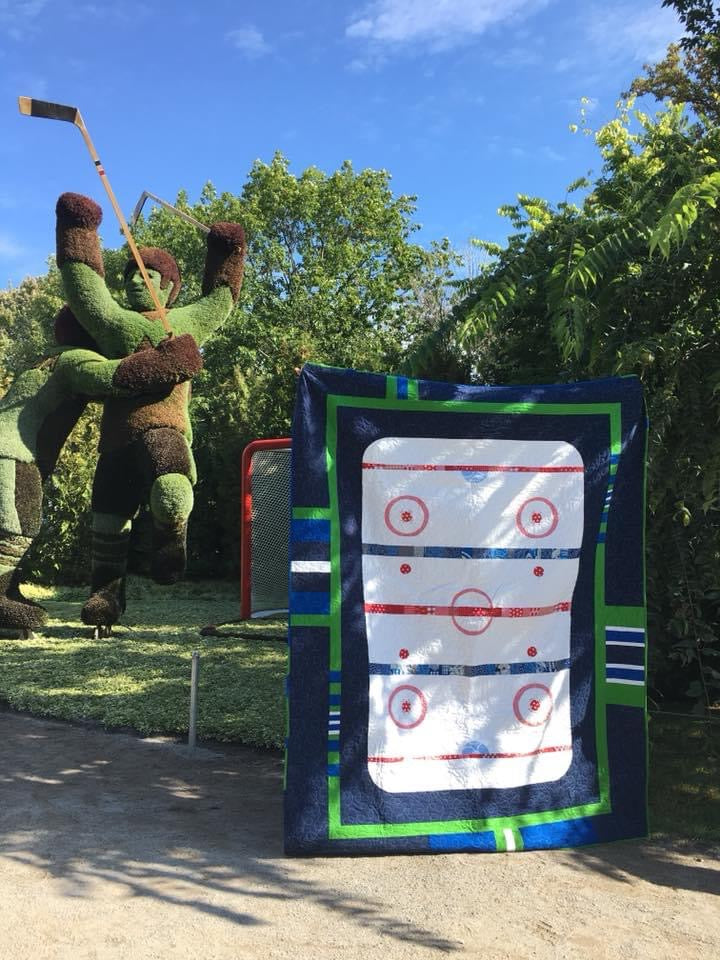 Good Old Hockey Game - Printed Quilt Pattern, Pattern, Mad About Patchwork, [variant_title] - Mad About Patchwork