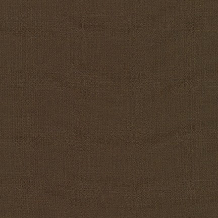 Kona Chocolate, Solid Fabric, Robert Kaufman, [variant_title] - Mad About Patchwork