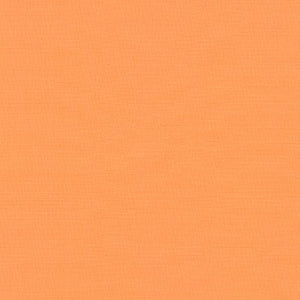 Kona Cantaloupe, Solid Fabric, Robert Kaufman, [variant_title] - Mad About Patchwork