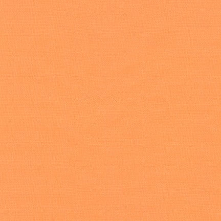 Kona Cantaloupe, Solid Fabric, Robert Kaufman, [variant_title] - Mad About Patchwork