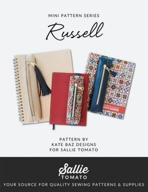 The Russell Pencil Case Holder - Sallie Tomato Pattern
