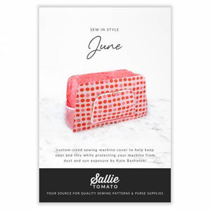 June -Sewing Machine Cover - Sallie Tomato Pattern
