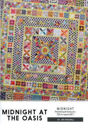 Jen Kingwell — Midnight at the Oasis, Pattern, Jen Kingwell Designs, [variant_title] - Mad About Patchwork