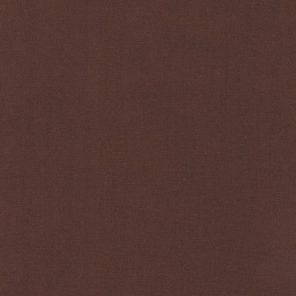 Kona Mocha, Solid Fabric, Robert Kaufman, [variant_title] - Mad About Patchwork