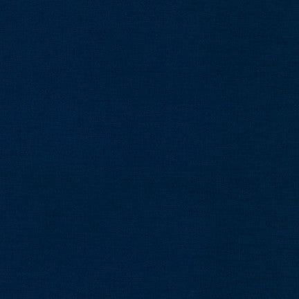 Kona Navy, Solid Fabric, Robert Kaufman, [variant_title] - Mad About Patchwork