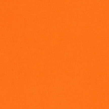 Kona Orange, Solid Fabric, Robert Kaufman, [variant_title] - Mad About Patchwork