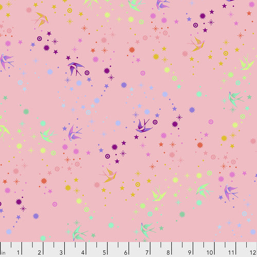 Fairy Dust - Blush by Tula Pink - True Colors, Designer Fabric, Free Spirit Fabrics, [variant_title] - Mad About Patchwork