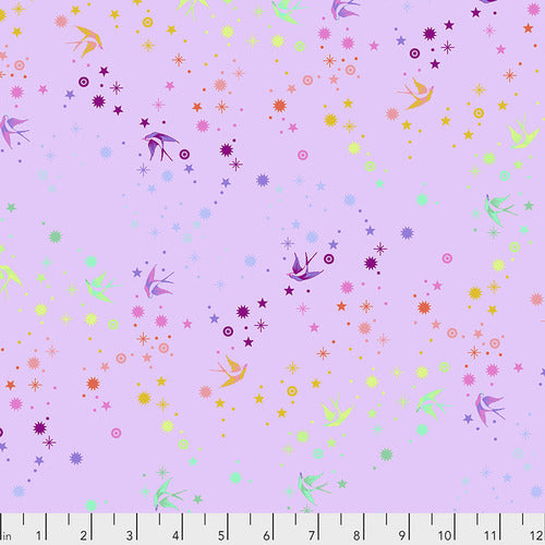 Fairy Dust - Lavender - Blush by Tula Pink - True Colors, Designer Fabric, Free Spirit Fabrics, [variant_title] - Mad About Patchwork