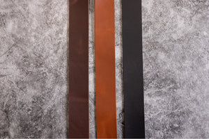 Leather Strap 1" x 54" - Black