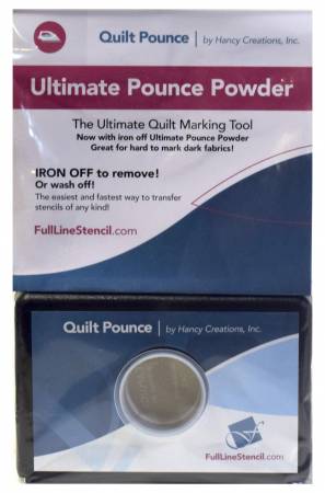 Ultimate Pounce Powder Pad White, Notions, Hancy Manufacturing, [variant_title] - Mad About Patchwork