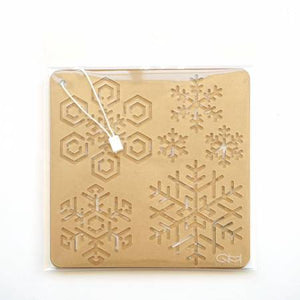 Sashiko Stencil Snowflakes