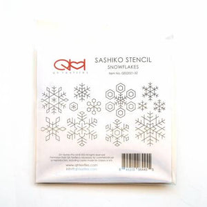 Sashiko Stencil Snowflakes