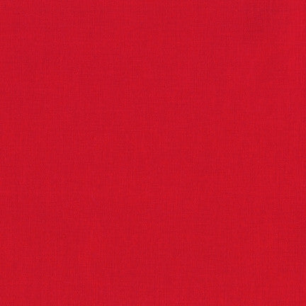 Kona Red, Solid Fabric, Robert Kaufman, [variant_title] - Mad About Patchwork