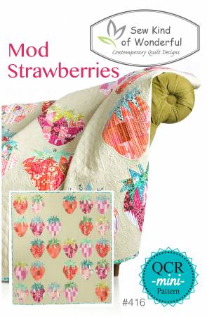 Sew Kind of Wonderful — Mod Strawberries, Pattern, Sew Kind of Wonderful, [variant_title] - Mad About Patchwork