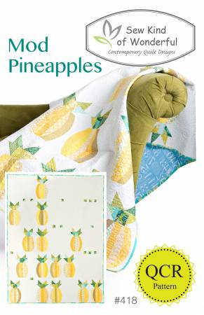 Sew Kind of Wonderful — Mod Pinneapples, Pattern, Sew Kind of Wonderful, [variant_title] - Mad About Patchwork