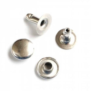 Rivets (Medium) Packages of 24, Hardware, Sallie Tomato, Silver - Mad About Patchwork