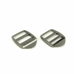 Ladder Lock Slider Buckles by Sallie Tomato, Hardware, Sallie Tomato, Gunmetal - Mad About Patchwork