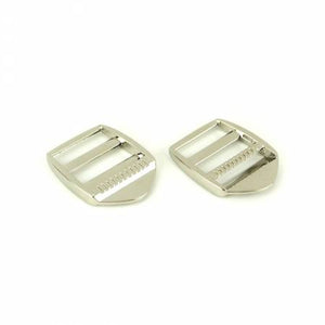 Ladder Lock Slider Buckles by Sallie Tomato, Hardware, Sallie Tomato, Nickel - Mad About Patchwork