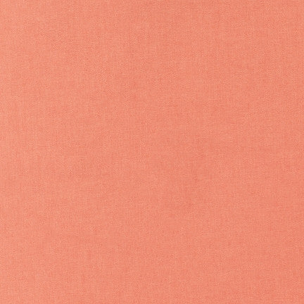 Kona Salmon, Solid Fabric, Robert Kaufman, [variant_title] - Mad About Patchwork