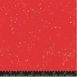 Speckled in Scarlet Metallic by Rashida Coleman-Hale of Ruby Star Society for Moda, Designer Fabric, Ruby Star Society, [variant_title] - Mad About Patchwork