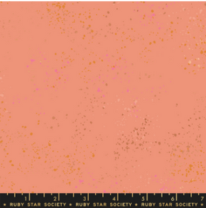 Speckled in Melon Metallic by Rashida Coleman-Hale of Ruby Star Society for Moda, Designer Fabric, Ruby Star Society, [variant_title] - Mad About Patchwork