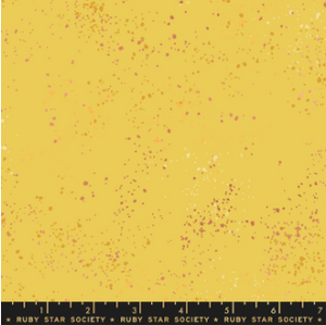 Speckled in Sunshine Metallic by Rashida Coleman-Hale of Ruby Star Society for Moda, Designer Fabric, Ruby Star Society, [variant_title] - Mad About Patchwork