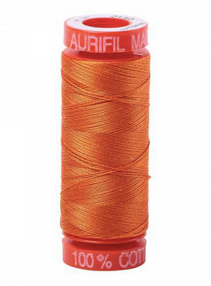 Aurifil Cotton Thread - Colour 2150 Pumpkin