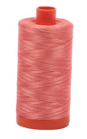 Aurifil Cotton Thread - Color 6729 Tangerine Dream
