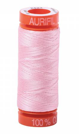 Aurifil Cotton Thread - Colour 2423 Baby Pink