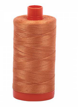 Aurifil Cotton Thread - Color 5009 Medium Orange