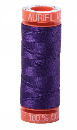Aurifil Cotton Thread - Colour 2582 Dark Violet