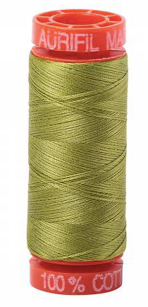 Aurifil Cotton Thread - Colour 1147 Light Leaf Green