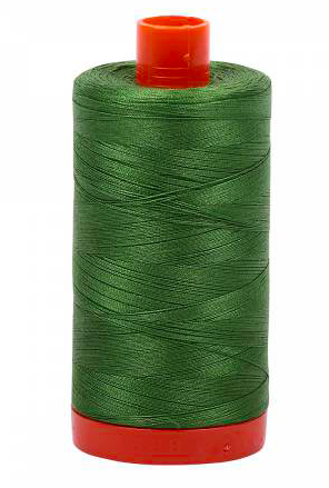 Aurifil Cotton Thread - Colour 5018 Dark Grass Green