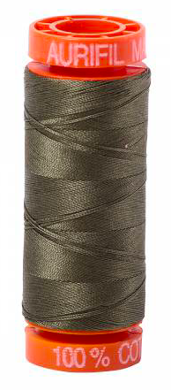 Aurifil Cotton Thread - Colour 2905 Army Green