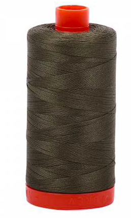 Aurifil Cotton Thread - Colour 2905 Army Green