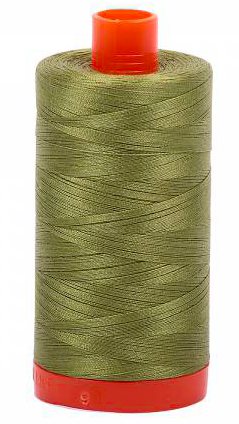 Aurifil Cotton Thread - Colour 5016 Olive Green