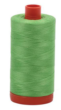 Aurifil Cotton Thread - Colour 6737 Shamrock Green