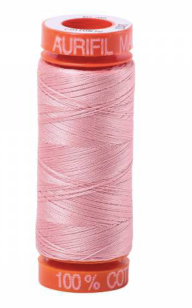 Aurifil Cotton Thread - Colour 2437 Light Peony