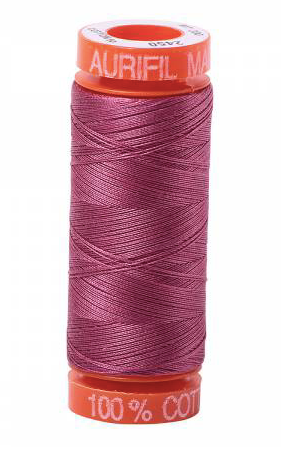 Aurifil Cotton Thread - Colour 2450 Rose