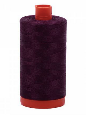 Aurifil Cotton Thread - Colour 1240 Very Dark Eggplant