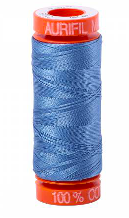 Aurifil Cotton Thread - Colour 2725 Light Wedgewood