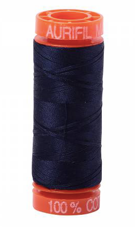 Aurifil Cotton Thread - Colour 2785 Very Dark Navy