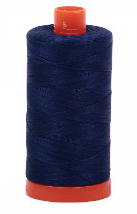 Aurifil Cotton Thread - Colour 2784 Dark Navy