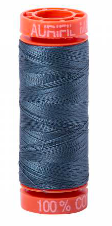Aurifil Cotton Thread - Colour 1310 Medium Blue Grey